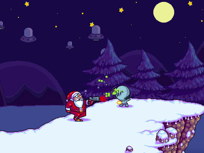 Xmas Meltdown (Jump and Run)