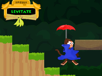 Monkey Wizard (Jump and Run)