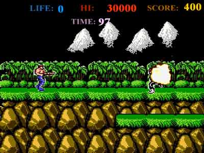 Contra (Jump and Run)