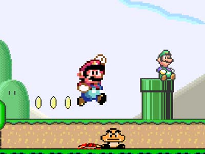Super Mario Flash v2 (Jump and Run)